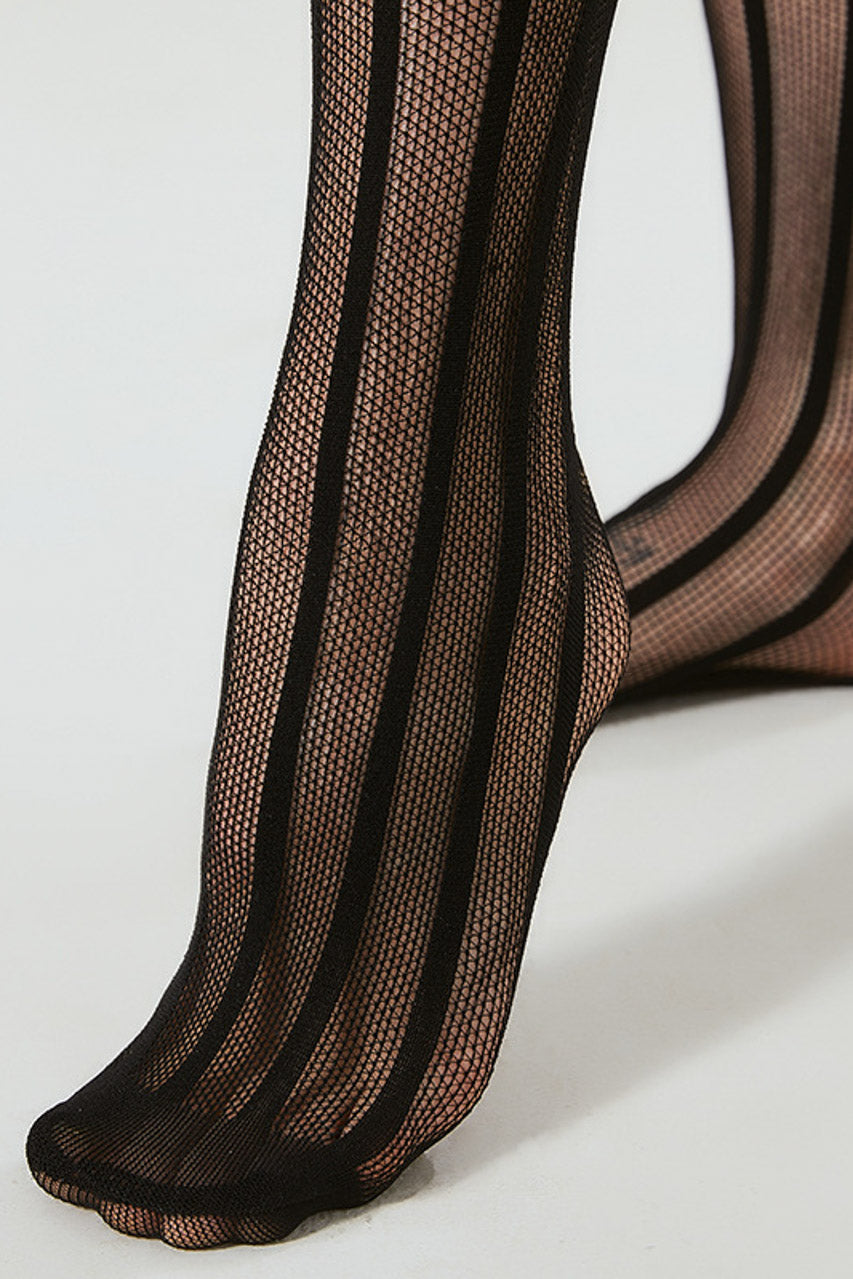 vertical Striped Stockings