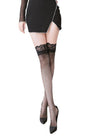 Glitter Net Thigh High Stockings