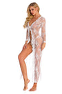 Long Lace Babydoll Robe