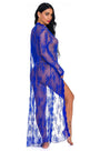 Long Lace Babydoll Robe