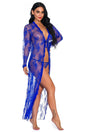 Long Lace Babydoll Robe