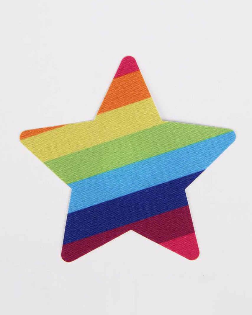 Rainbow Star Pasties