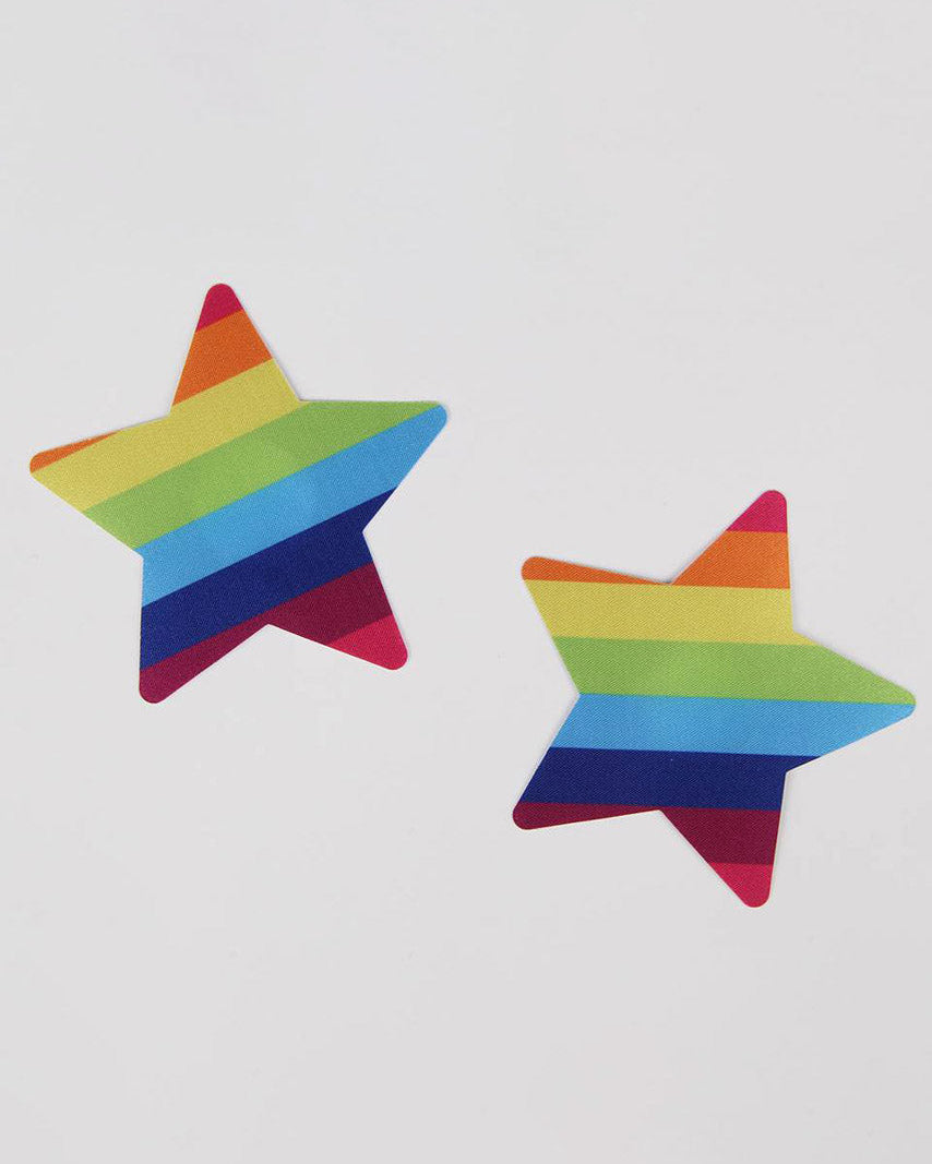 Rainbow Star Pasties