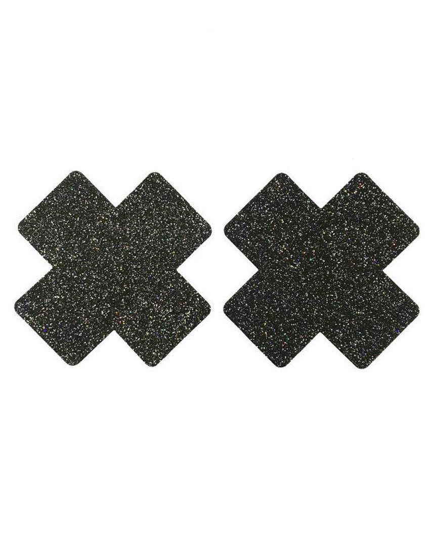 Black Glitter X Pasties