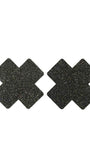 Black Glitter X Pasties