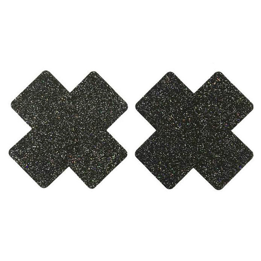 Black Glitter X Pasties