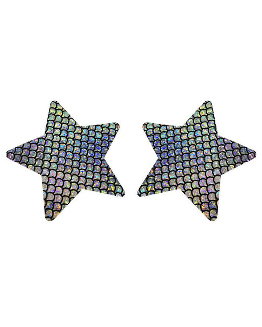 Mermaid Scale Star Pasties