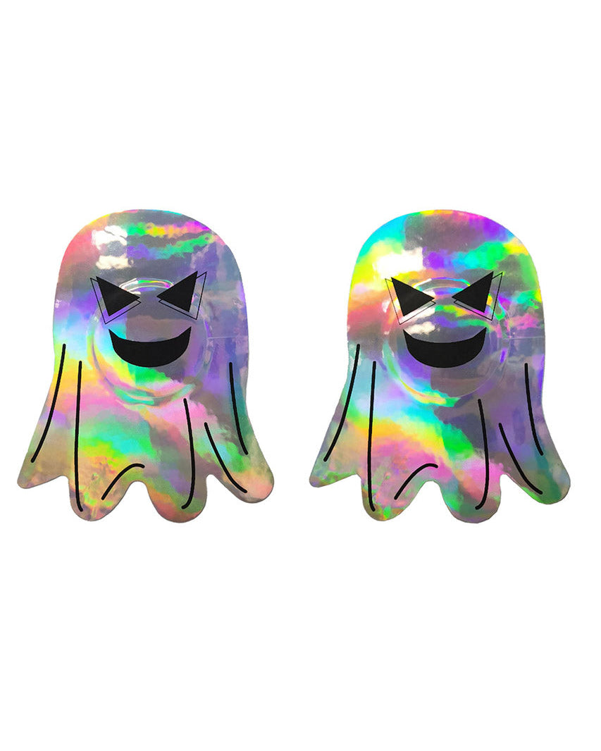 Iridescent Ghost Pasties