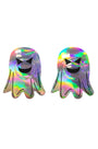 Iridescent Ghost Pasties