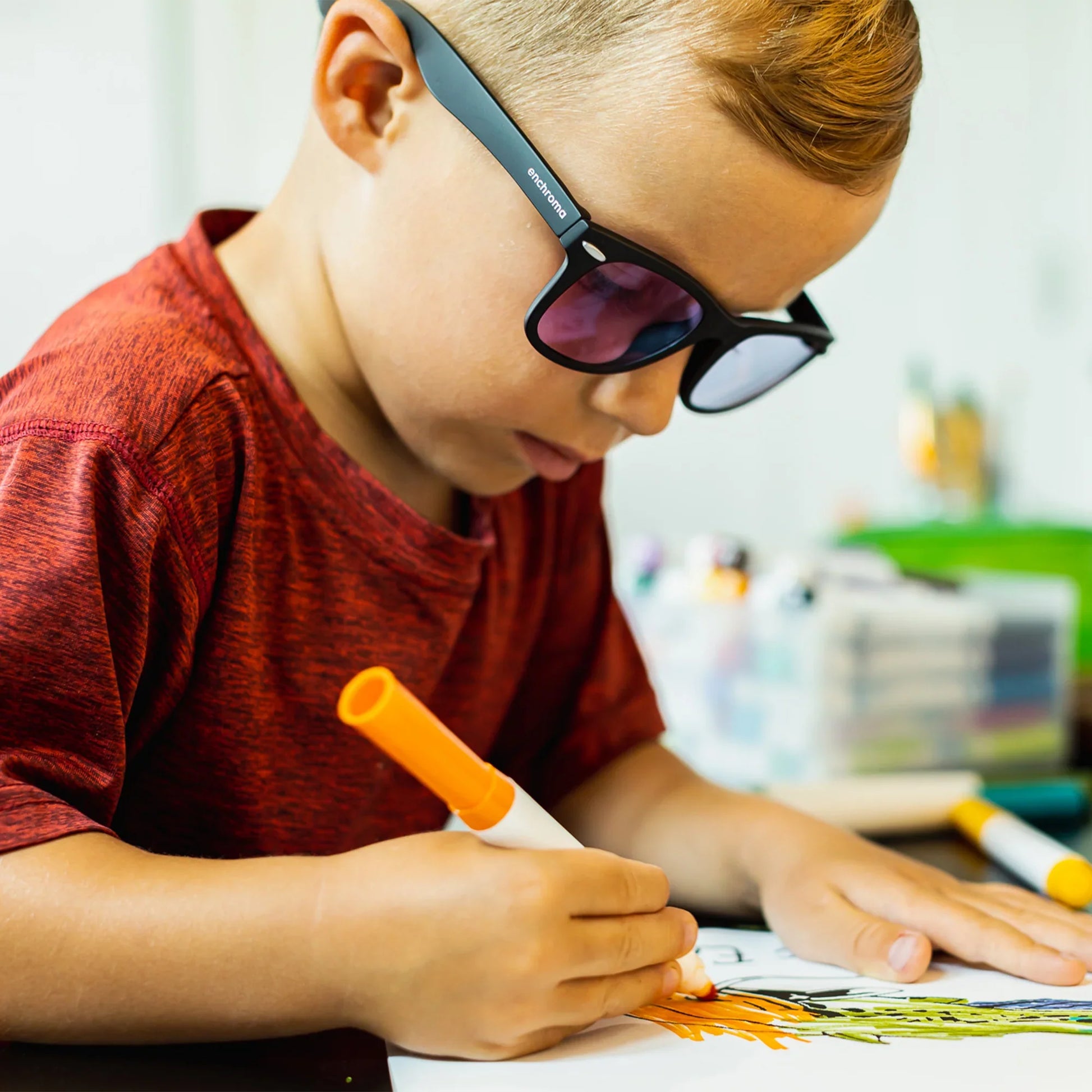 Enchroma - Kids Skypark Age 8+ Outdoor Deutan Colour Blind Glasses