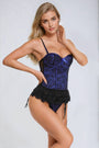 Skirted Lace Bustier Set