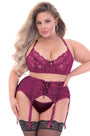 Plus Size Starstruck Bra and Panty Set
