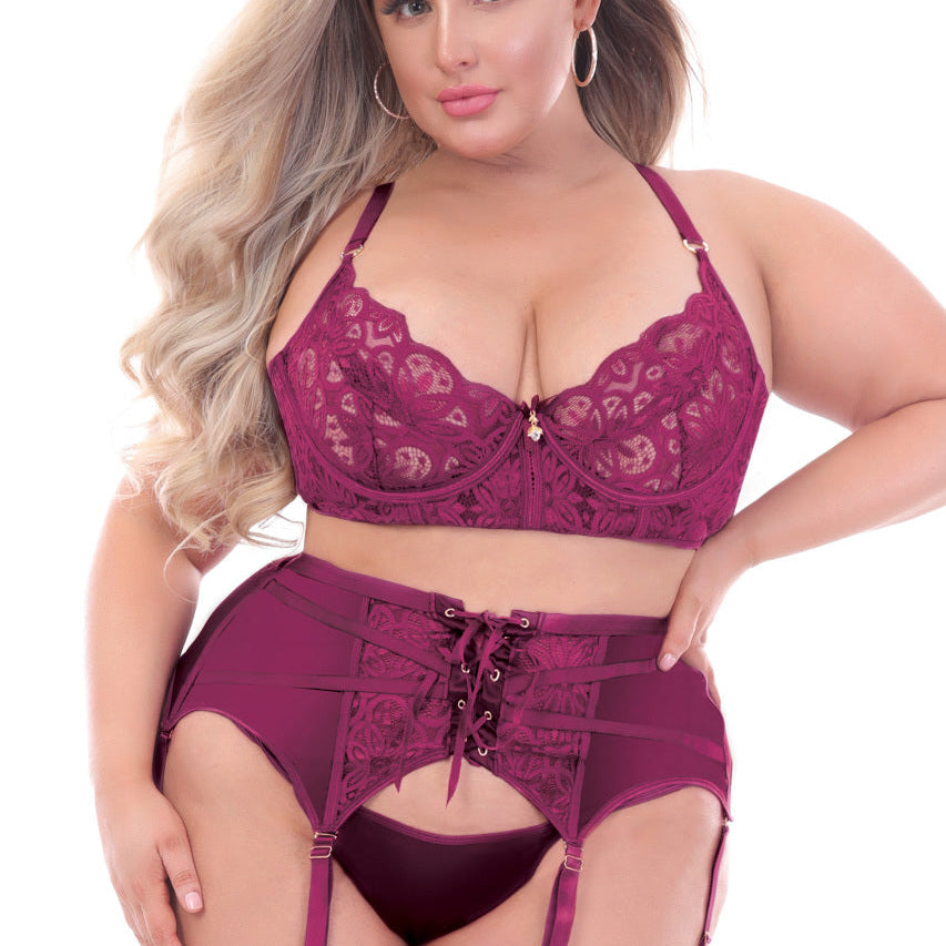 Plus Size Starstruck Bra and Panty Set