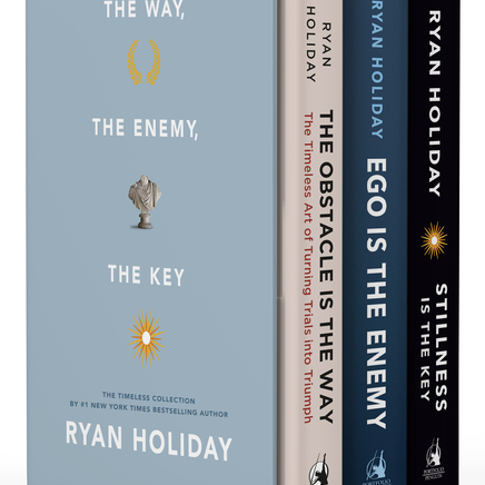 The Way, the Enemy, and the Key: A Boxed Set of The Obstacle is the Way, Ego is the Enemy & Stillness is the Key