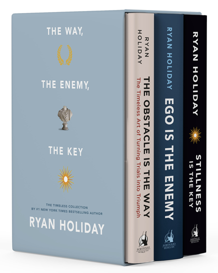 The Way, the Enemy, and the Key: A Boxed Set of The Obstacle is the Way, Ego is the Enemy & Stillness is the Key