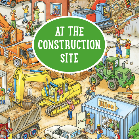 My Big Wimmelbook: At the Construction Site