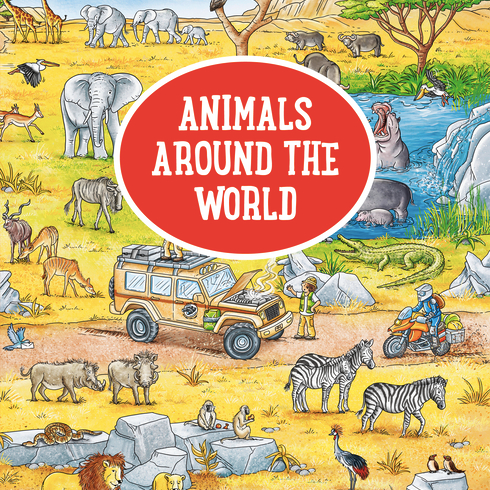 My Big Wimmelbook: Animals Around the World