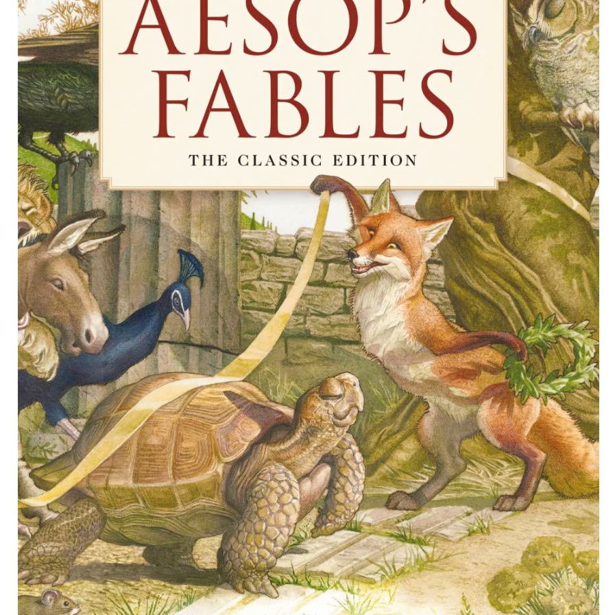 Aesop's Fables Hardcover: The Classic Edition by the New York Times Bestselling Illustrator, Charles Santore