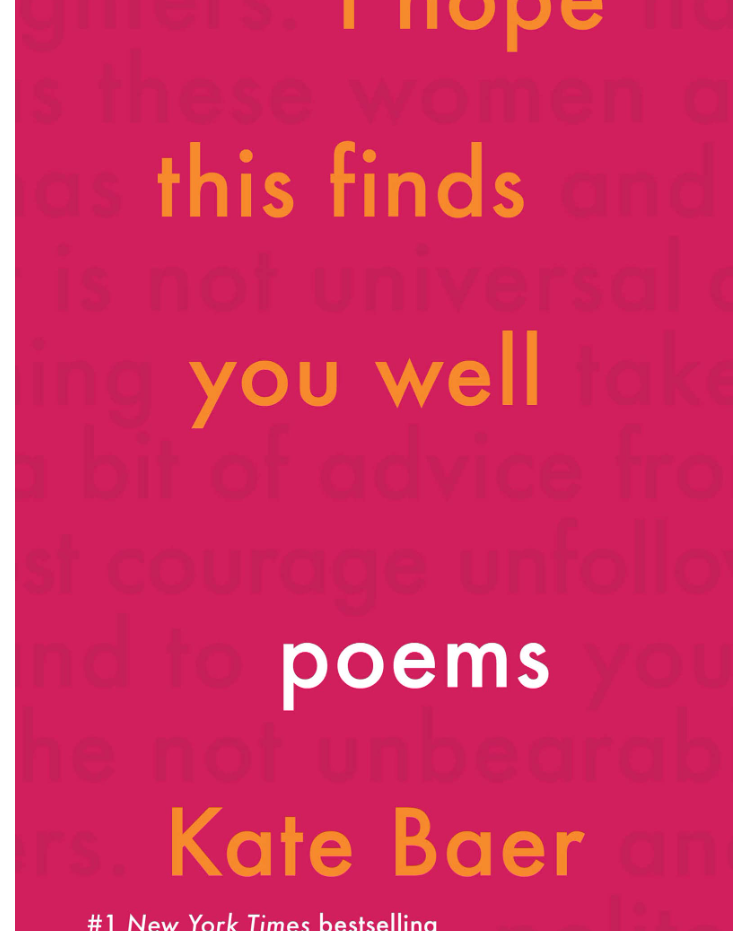 I Hope This Finds You Well: Poems