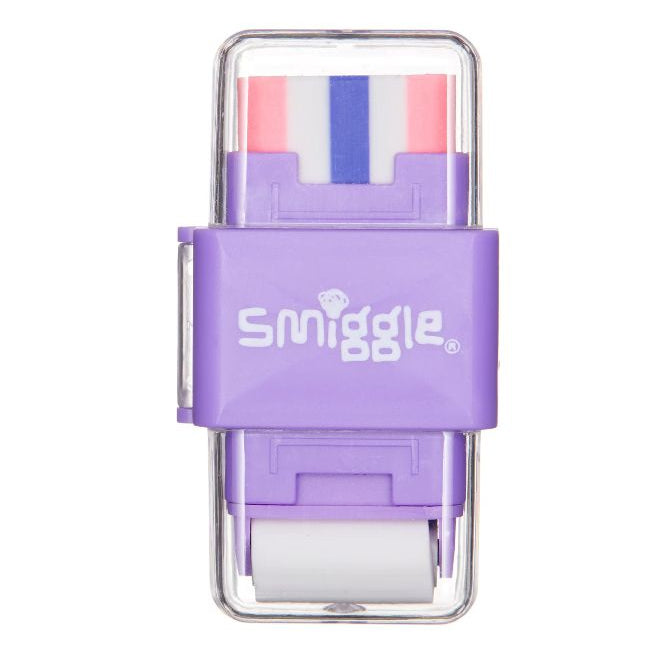 Smiggle - Sharp Again Roll Eraser and Sharpener