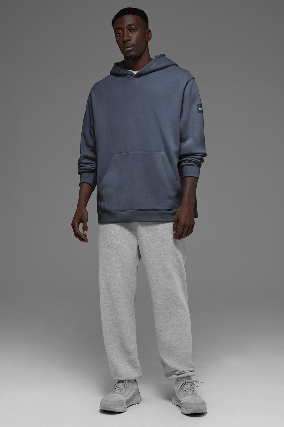 Renown Heavy Weight Hoodie - Bluestone