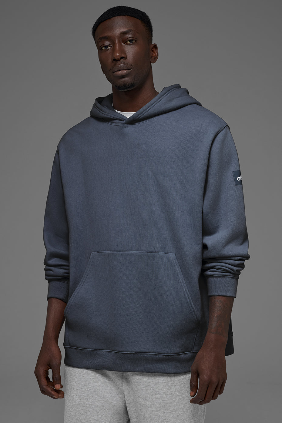 Renown Heavy Weight Hoodie - Bluestone