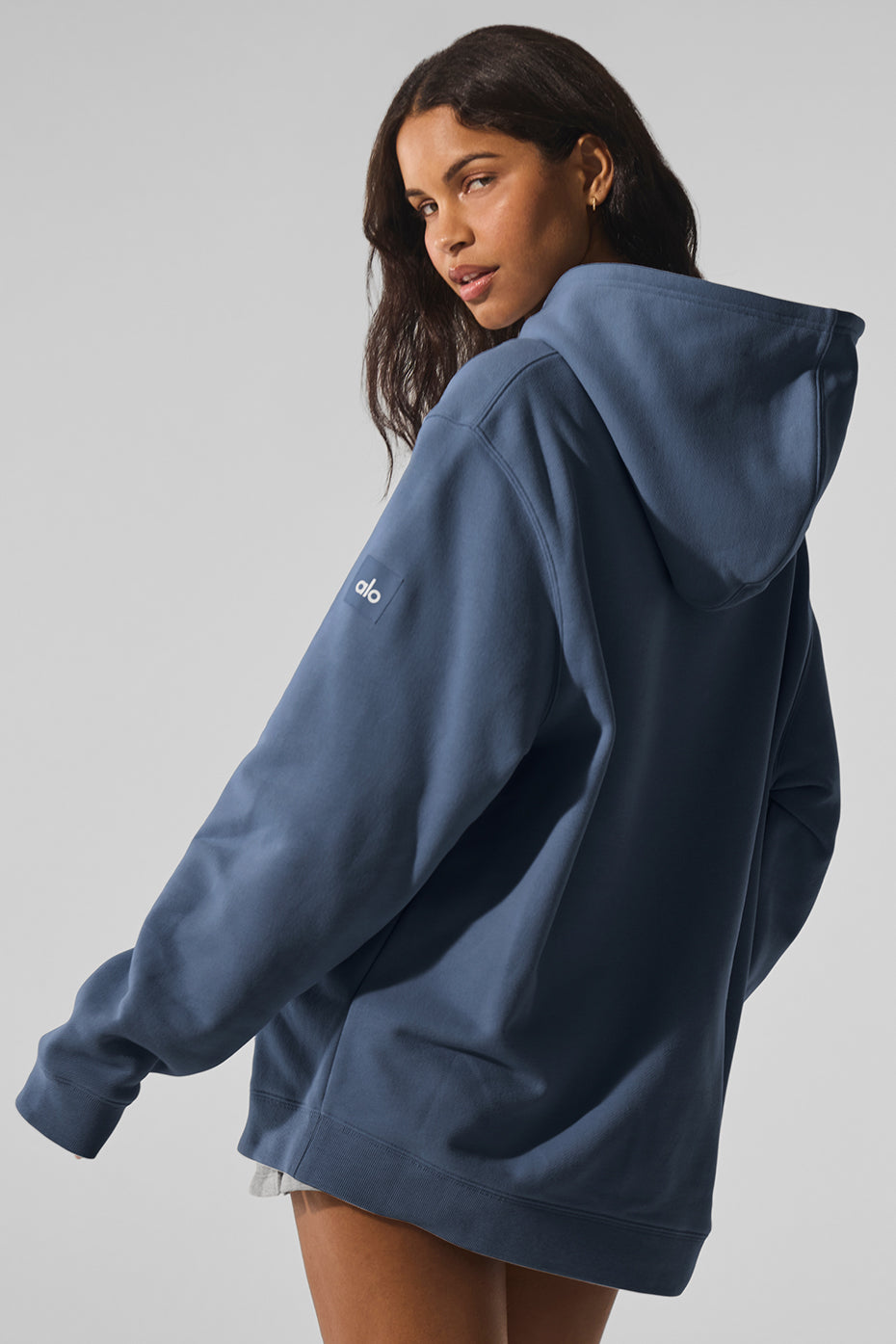 Renown Heavy Weight Hoodie - Bluestone