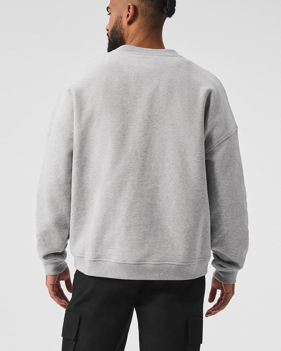Renown Heavy Weight Crew Neck Pullover - Athletic Heather Grey