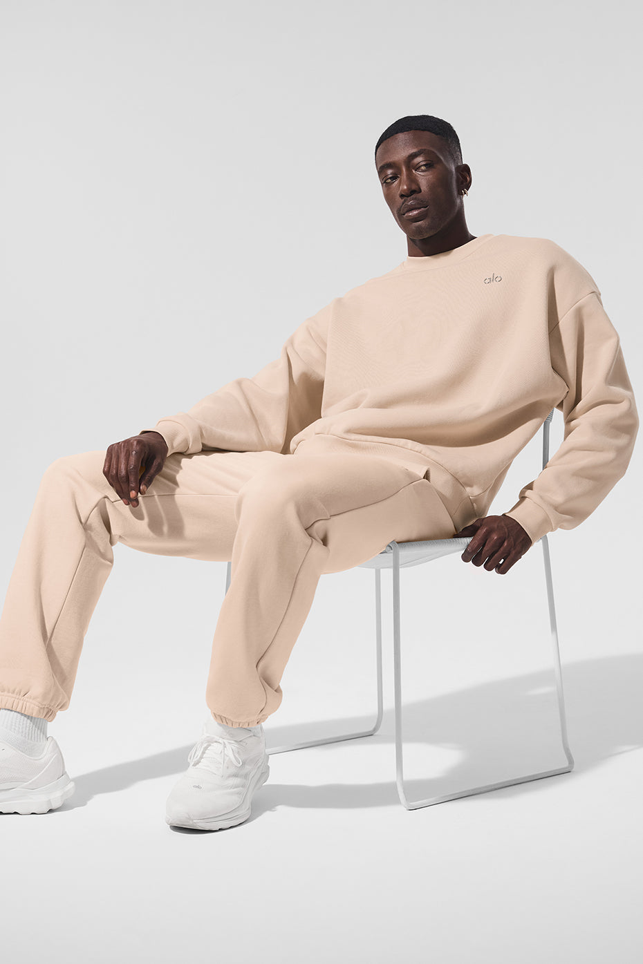 Accolade Crew Neck Pullover - Macadamia