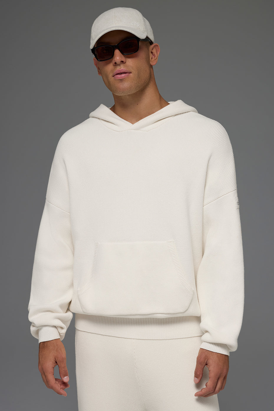 Scholar Hooded Sweater - Ivory