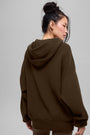 Scholar Hooded Sweater - Espresso