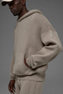 Scholar Hooded Sweater - Light Cocoa