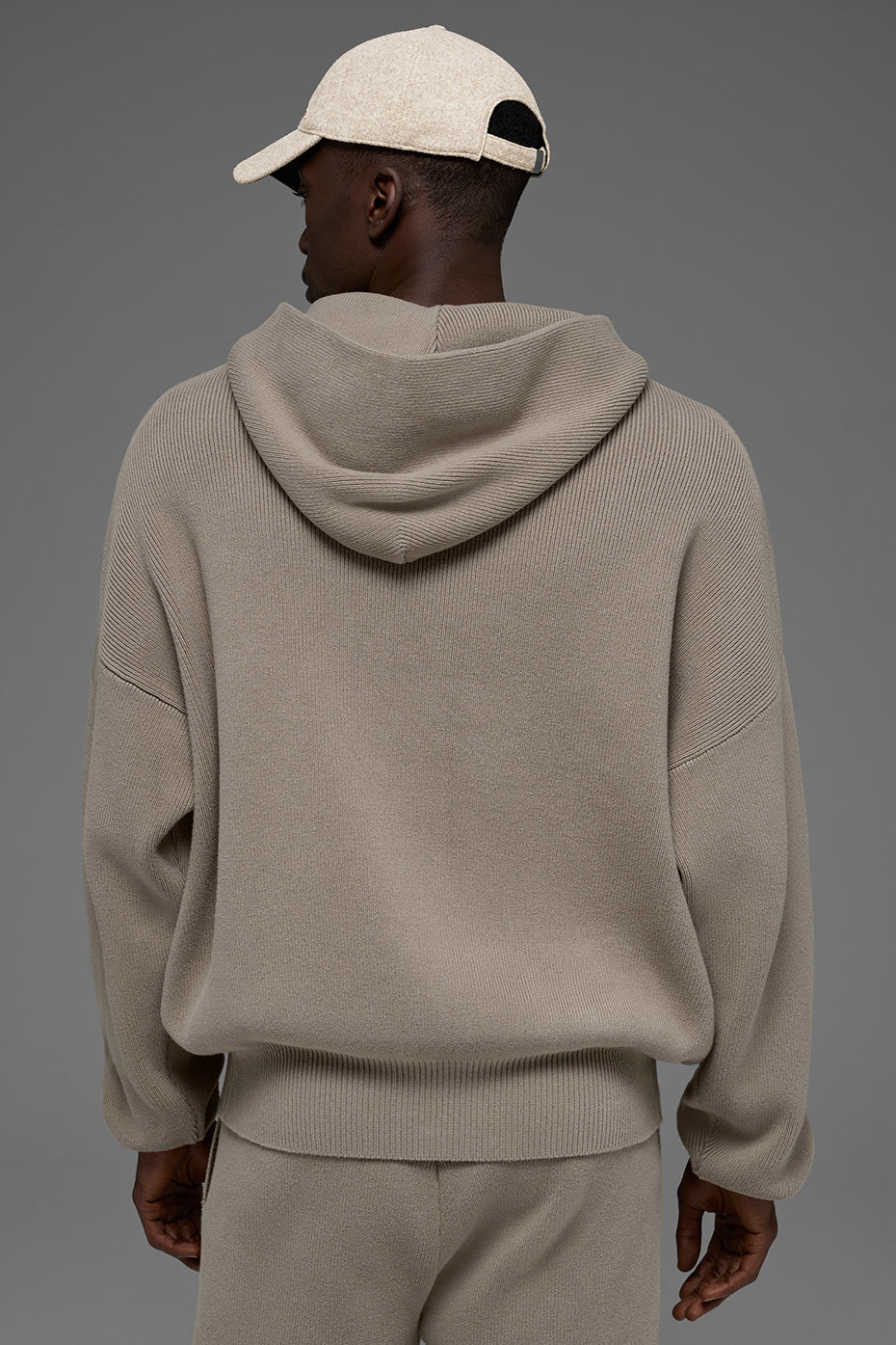 Scholar Hooded Sweater - Light Cocoa