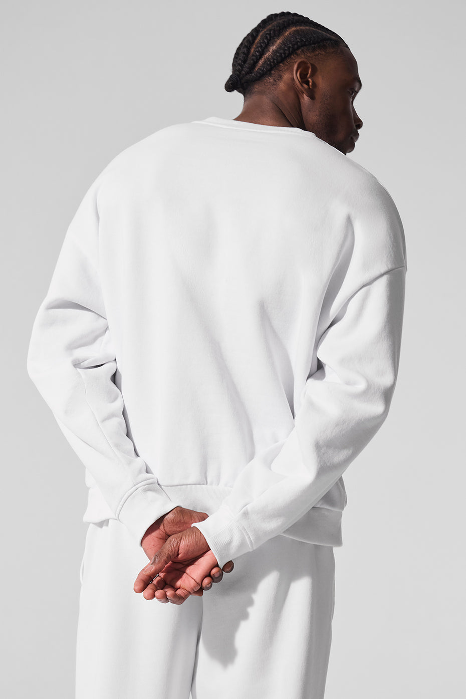 Accolade Crew Neck Pullover - White