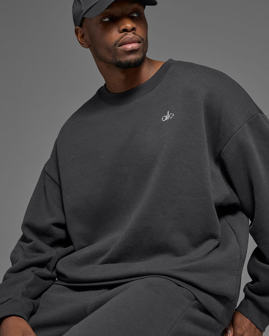 Accolade Crew Neck Pullover - Anthracite