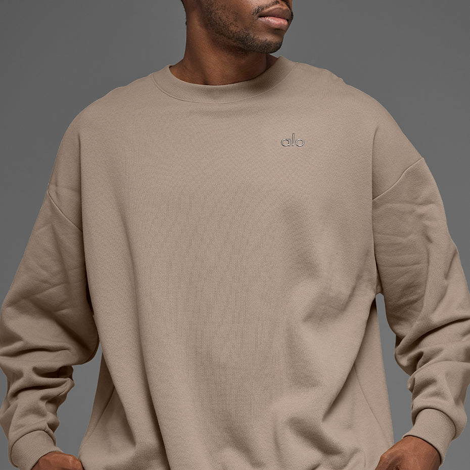 Accolade Crew Neck Pullover - Gravel