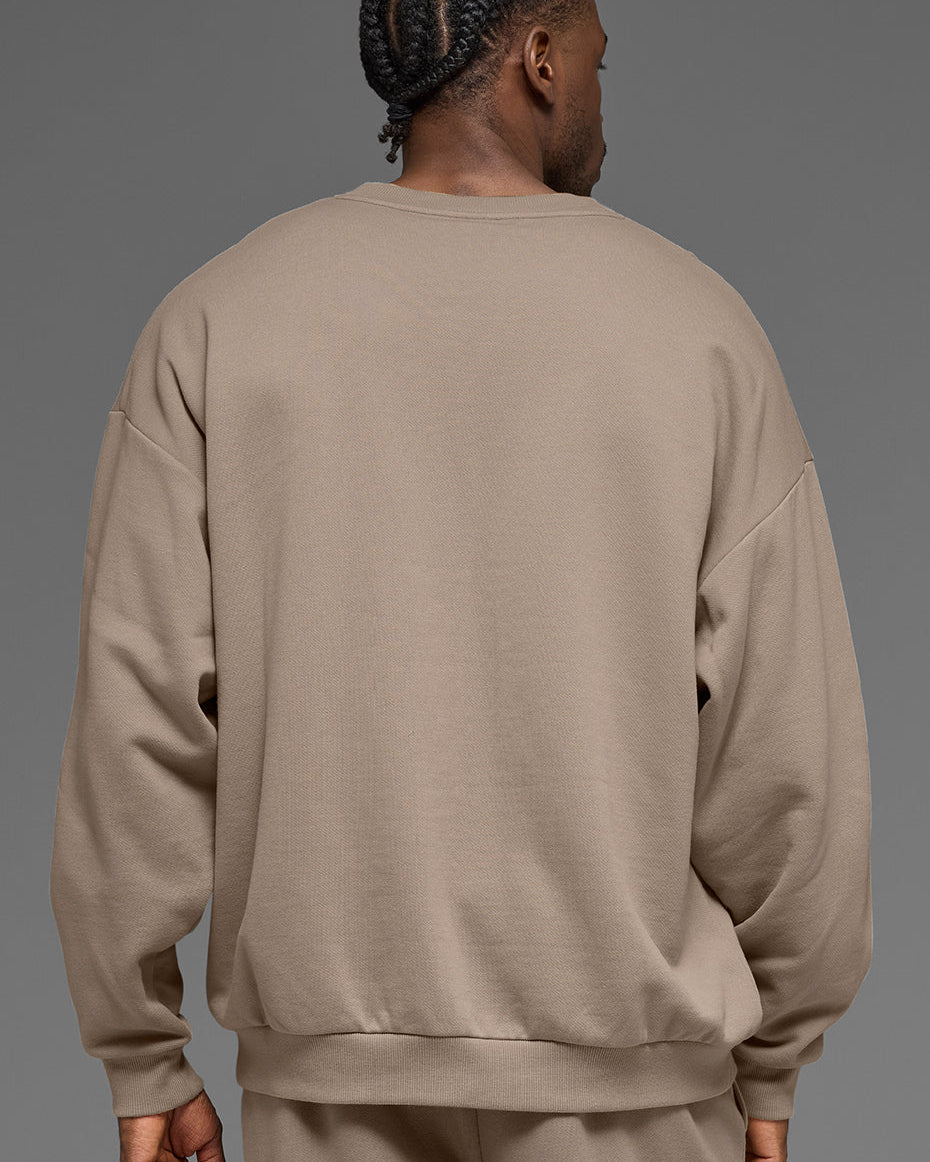 Accolade Crew Neck Pullover - Gravel