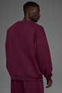 Accolade Crew Neck Pullover - Burgundy