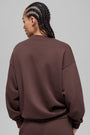 Accolade Crew Neck Pullover - Brownstone