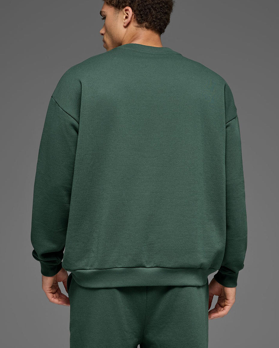 Accolade Crew Neck Pullover - Clover Green