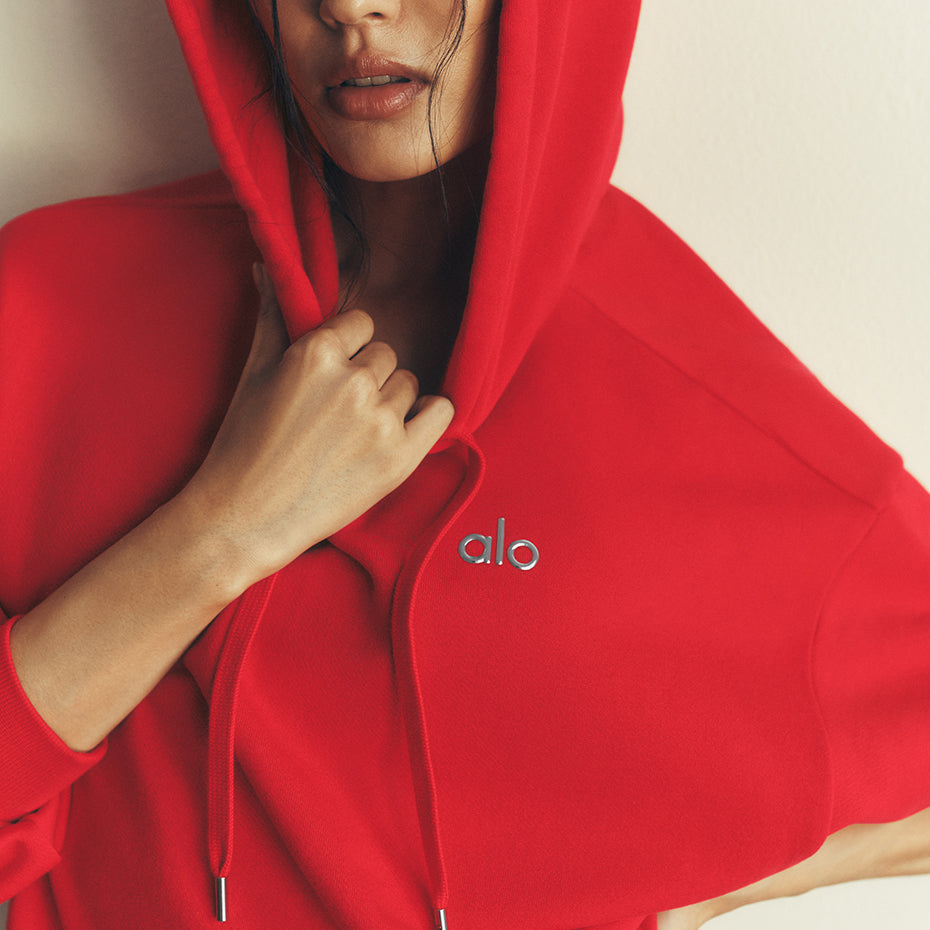 Accolade Hoodie - Bright Red
