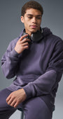 Make Waves Hoodie - Italian Plum Tonal