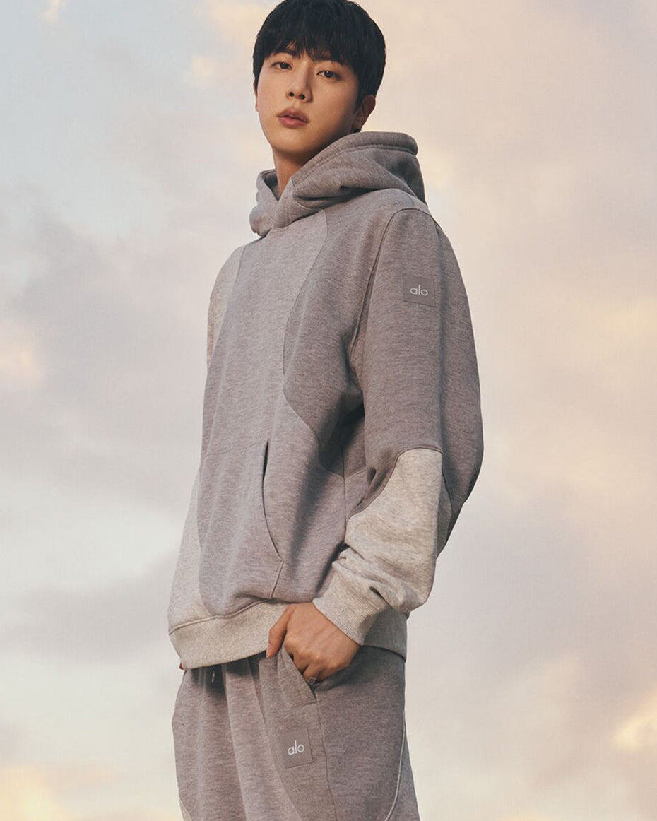 Make Waves Hoodie - Athletic Heather Grey Tonal