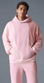 Make Waves Hoodie - Sunset Pink Tonal