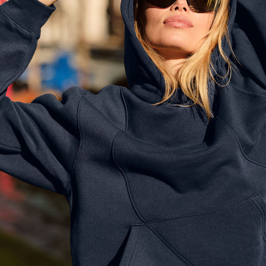 Make Waves Hoodie - Navy Tonal