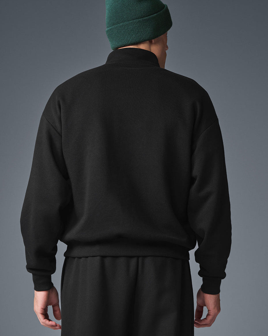 Accolade 1/4 Zip Pullover - Black
