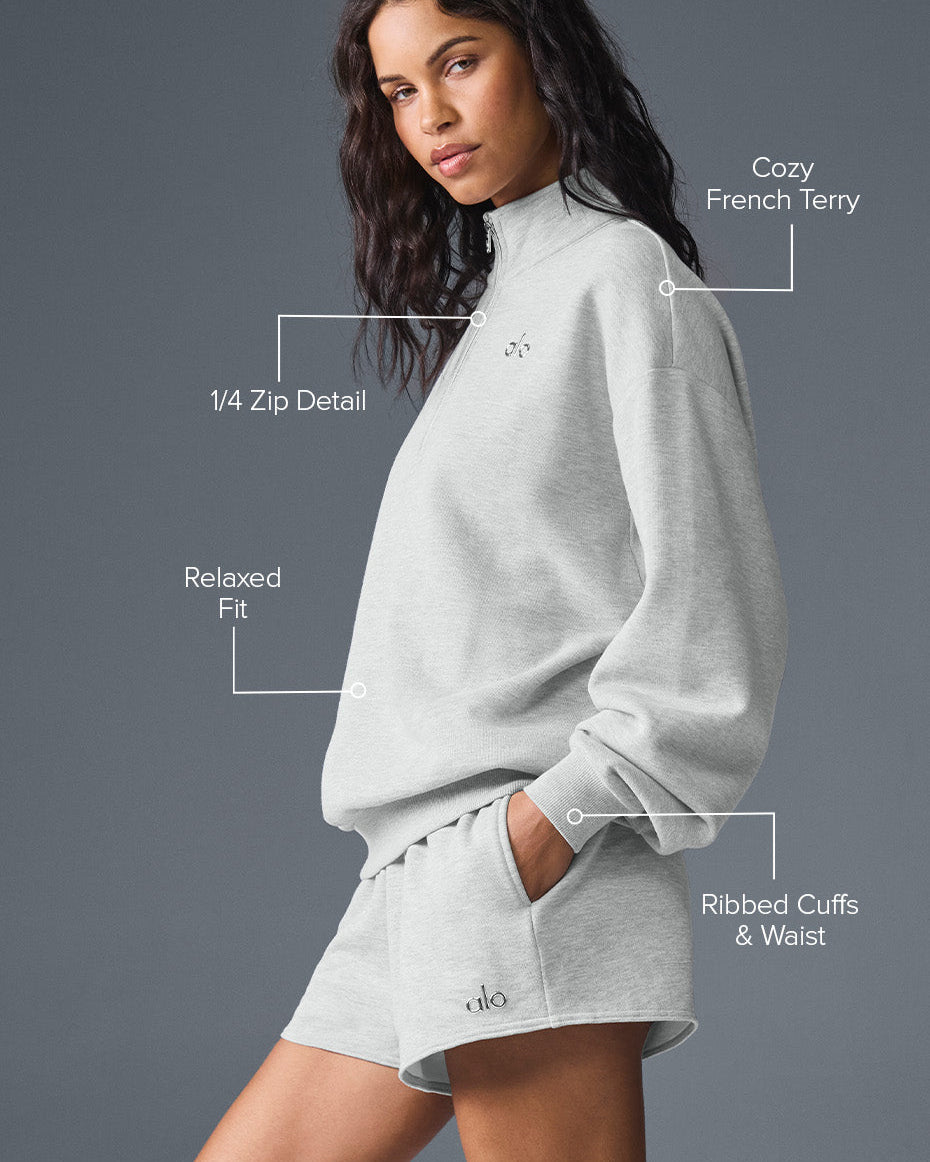 Accolade 1/4 Zip Pullover - Athletic Heather Grey