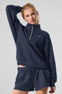 Accolade 1/4 Zip Pullover - Navy