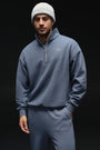 Accolade 1/4 Zip Pullover - Bluestone
