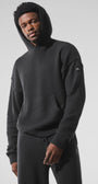 Wool Cashmere New Class Hoodie - Black